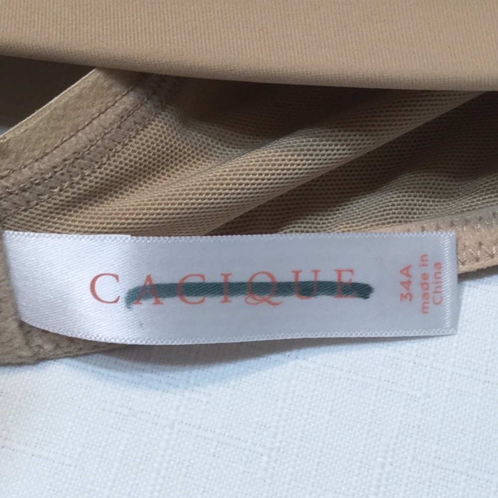 Cacique Lightly Lined T-Shirt No Wire Bra - Picture 5 of 6